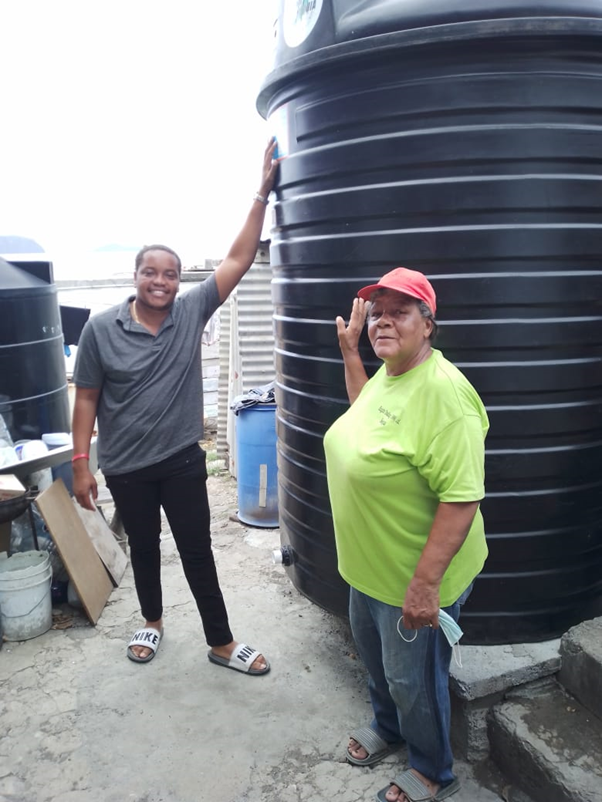 New water tanks